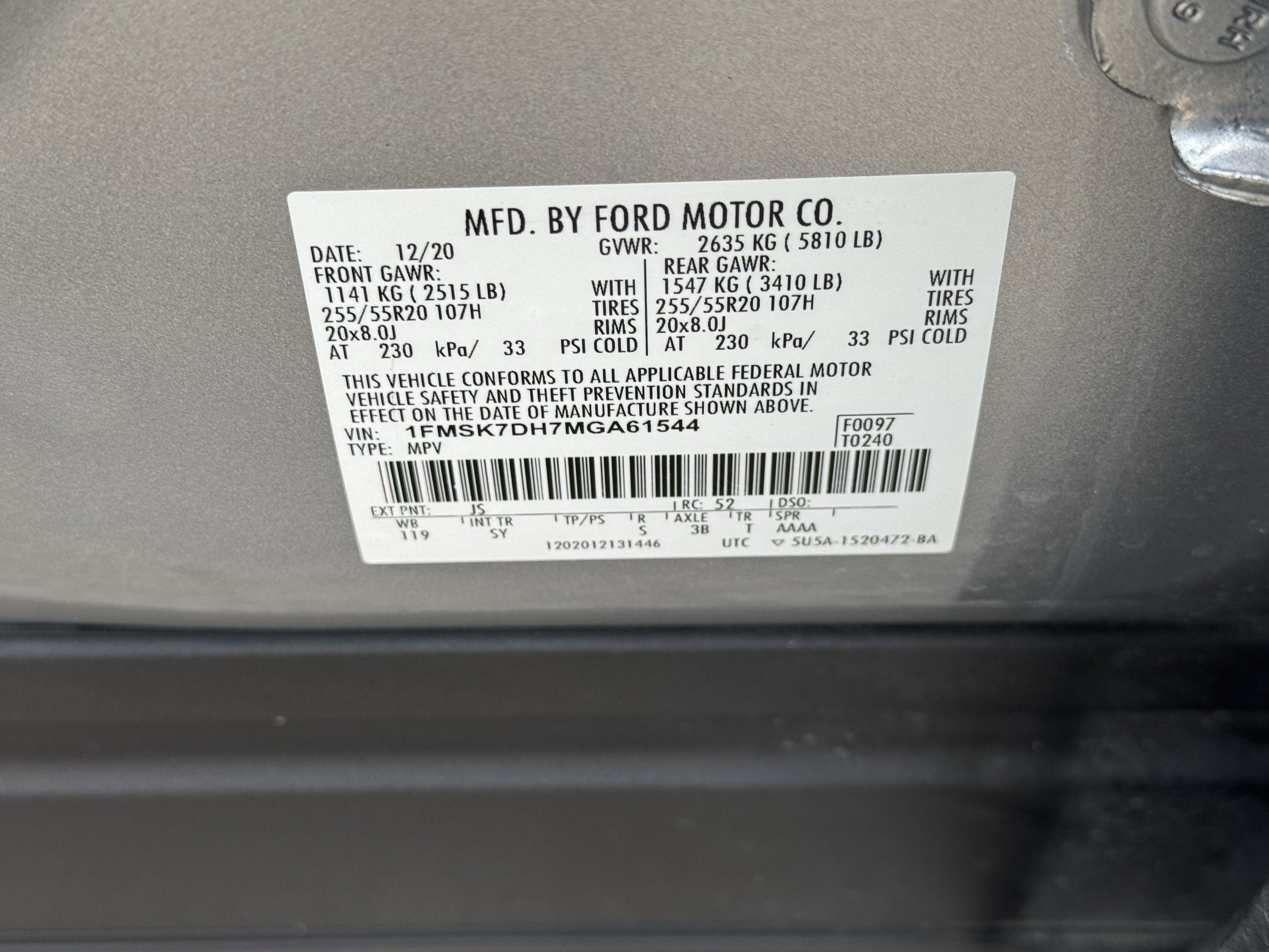Used 2021 Ford Explorer XLT w/ Equipment Group 202A RWD image 30