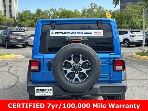 Certified 2022 Jeep Wrangler Unlimited Sport w/ Sun And Sound Package AWD/4WD image 4