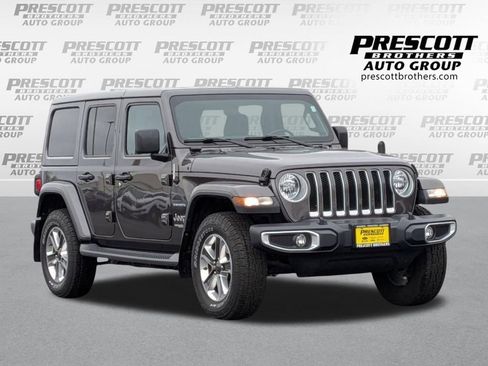 Used 2020 Jeep Wrangler Unlimited Sahara w/ Cold Weather Group AWD/4WD image 1