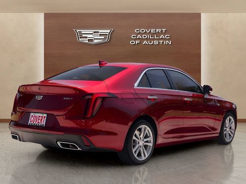 Certified 2023 Cadillac CT4 Luxury w/ Sun And Sound Package RWD image 4