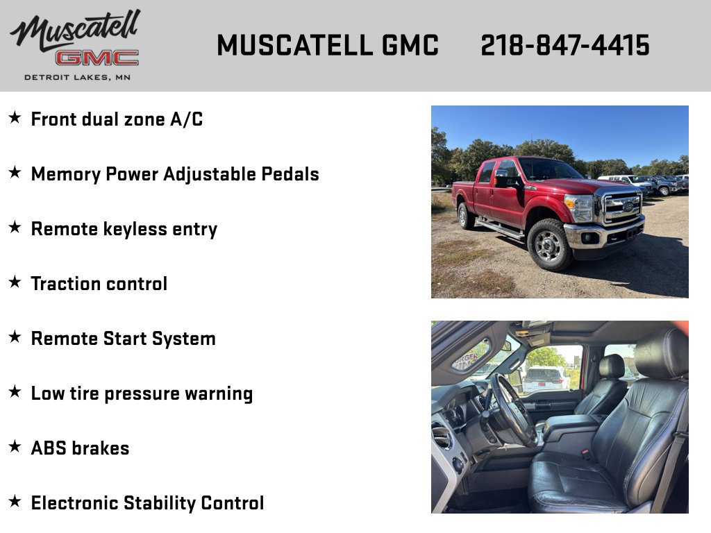 Used 2014 Ford F350 Lariat AWD/4WD image 12