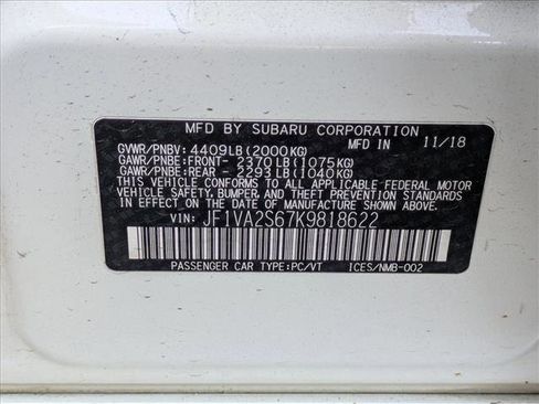 Used 2019 Subaru WRX STI AWD/4WD image 15