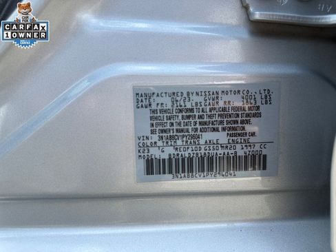 Certified 2023 Nissan Sentra SV FWD image 24