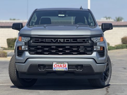 New 2025 Chevrolet Silverado 1500 Custom w/ Turbomax Blackout Package AWD/4WD image 2