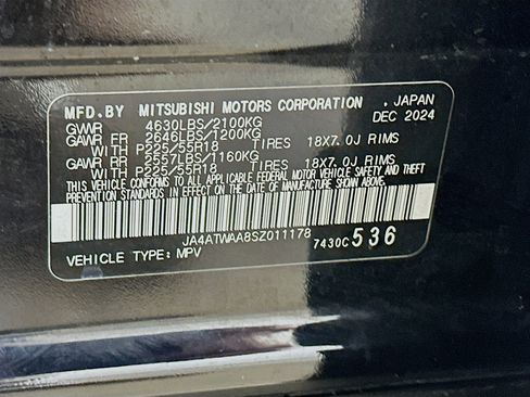 Used 2025 Mitsubishi Eclipse Cross SE AWD/4WD image 12