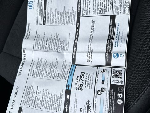 Used 2024 Chevrolet Blazer EV RS image 27