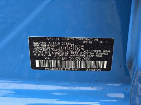 Certified 2025 Subaru Impreza 2.0i Sport w/ Popular Package #1 AWD/4WD image 30