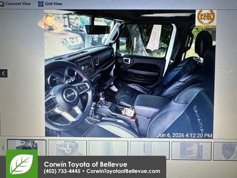 Used 2023 Jeep Wrangler Unlimited Sahara w/ Cold Weather Group AWD/4WD image 12