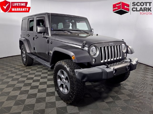 Used 2017 Jeep Wrangler Unlimited Sahara w/ Max Tow Package AWD/4WD 360° Tour