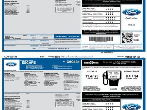 Used 2015 Ford Escape Titanium w/ Canadian Touring Package image 6