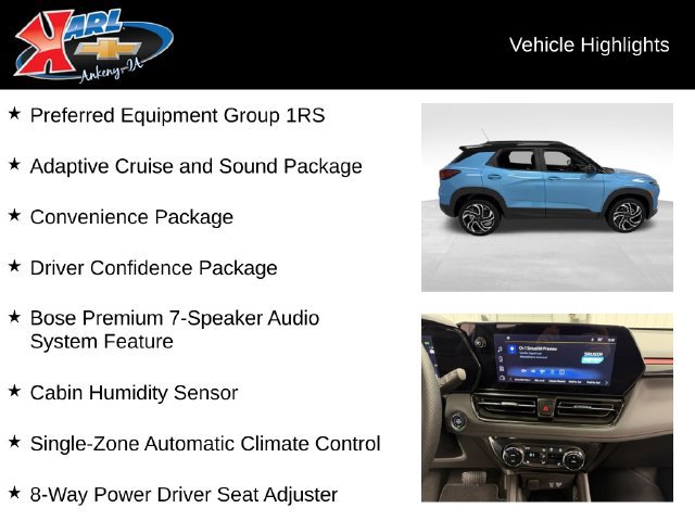 Certified 2026 Chevrolet TrailBlazer RS w/ Convenience Package AWD/4WD image 2