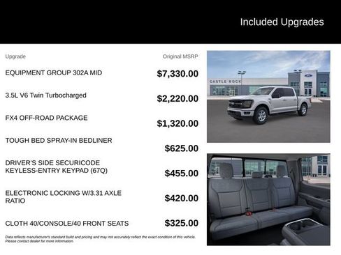 New 2026 Ford F150 XLT w/ Equipment Group 302A MID AWD/4WD image 5