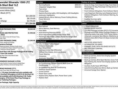 Used 2025 Chevrolet Silverado 1500 LTZ w/ LTZ Premium Package AWD/4WD image 6