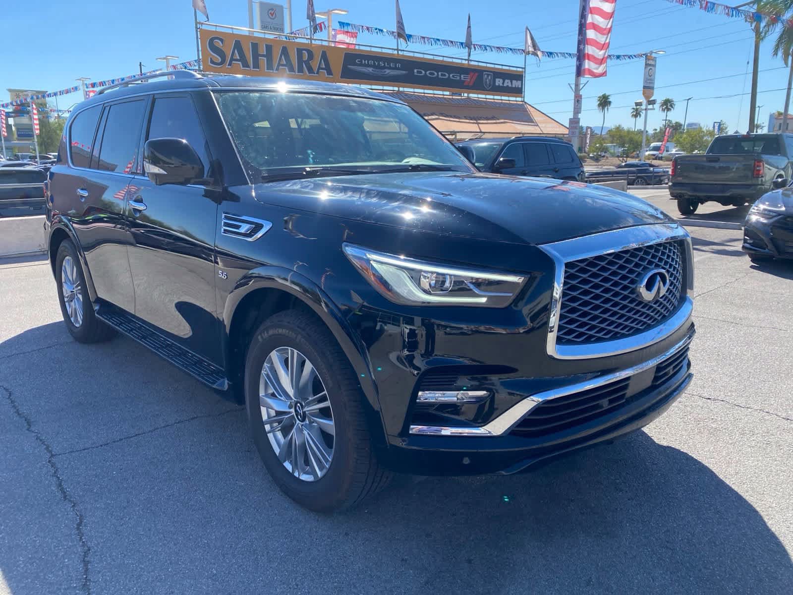 Used 2019 INFINITI QX80 Luxe w/ Cargo Package RWD image 4