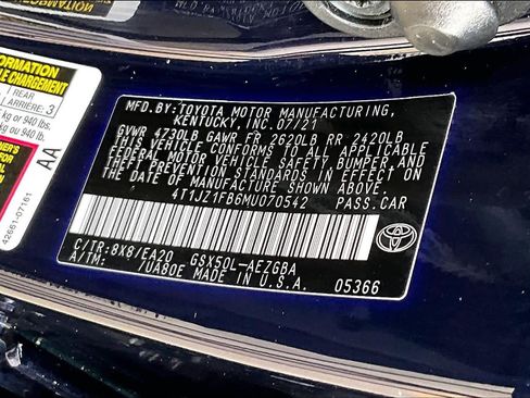 Used 2021 Toyota Avalon XLE w/ Carpet Mat Package (TMS) image 32