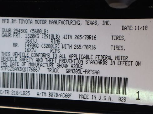 Used 2019 Toyota Tacoma TRD Pro AWD/4WD image 57