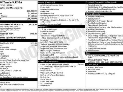 Used 2020 GMC Terrain SLE w/ Driver Convenience Package image 5