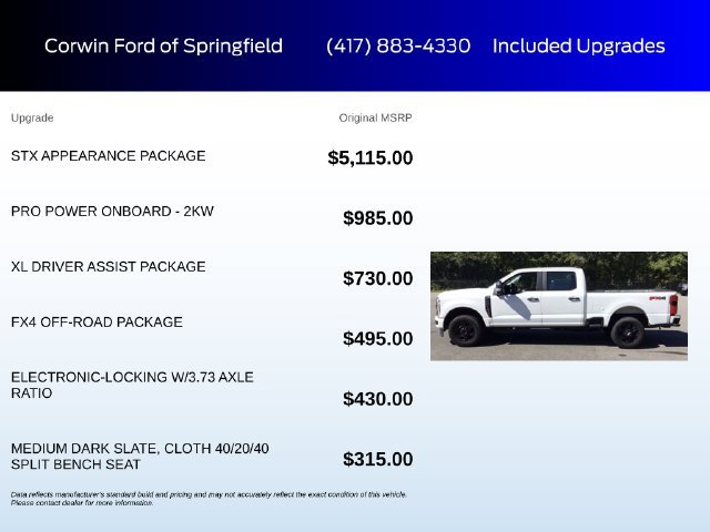 Used 2024 Ford F250 XL w/ STX Appearance Package AWD/4WD image 6
