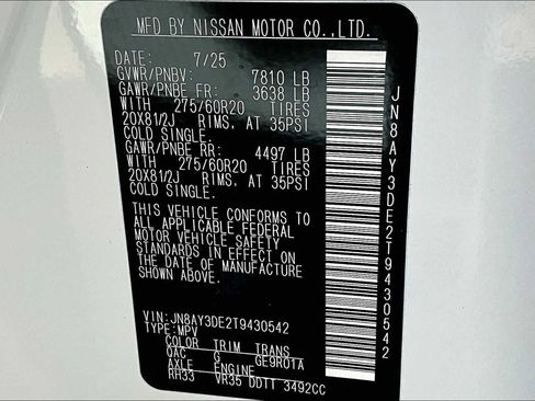 New 2026 Nissan Armada PRO-4X image 14