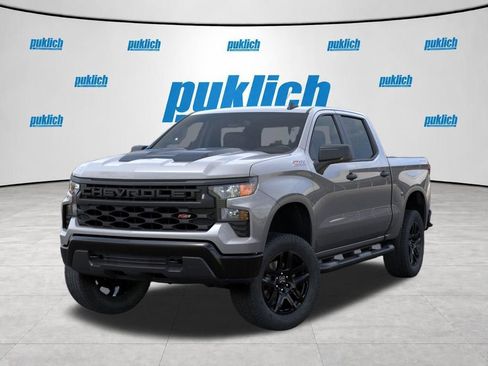 New 2026 Chevrolet Silverado 1500 Custom Trail Boss w/ Turbomax Blackout Package AWD/4WD image 7