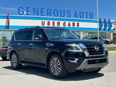 Used 2023 Nissan Armada SL w/ Captain's Chairs Package