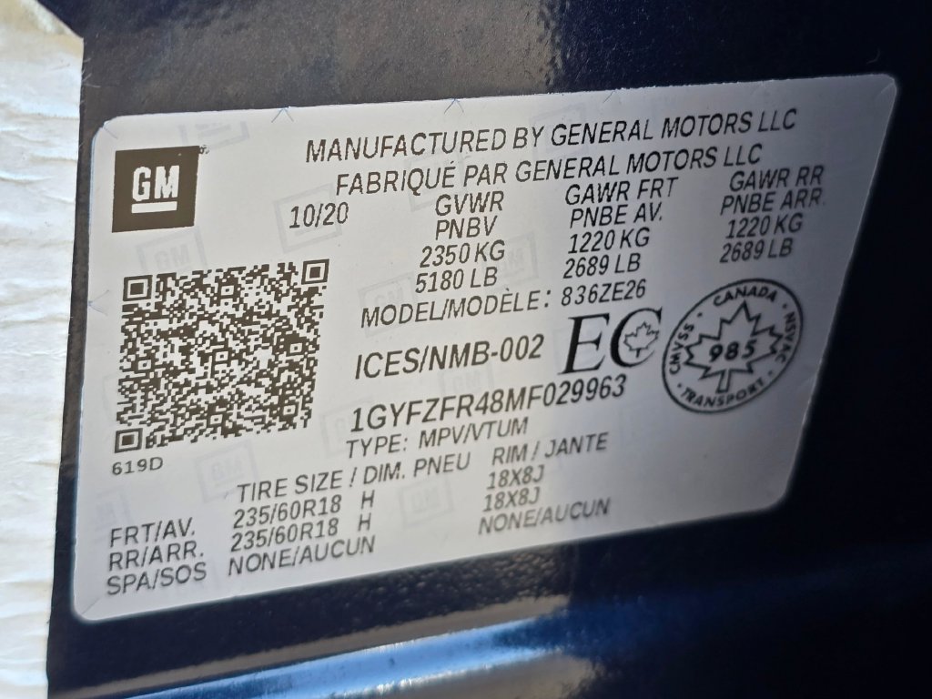 Used 2021 Cadillac XT4 Sport w/ Enhanced Visibility Package AWD/4WD image 36