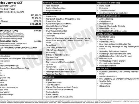 Used 2010 Dodge Journey SXT w/ Convenience Group I FWD image 4
