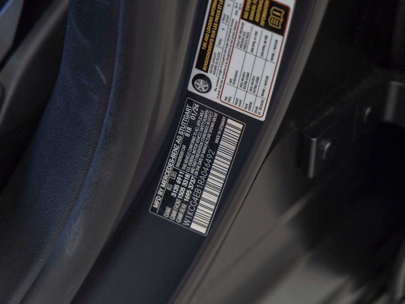 Certified 2024 Mercedes-Benz EQS 580 4MATIC Sedan image 27