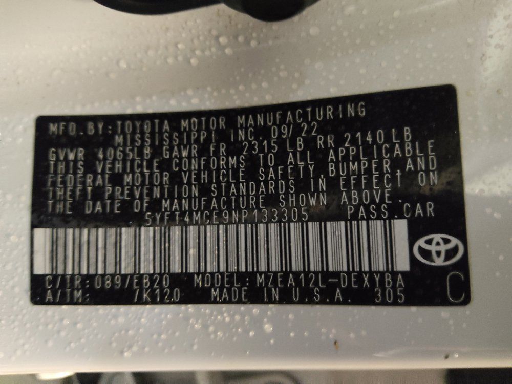 Used 2022 Toyota Corolla XSE FWD image 33