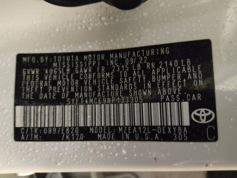 Used 2022 Toyota Corolla XSE FWD image 33