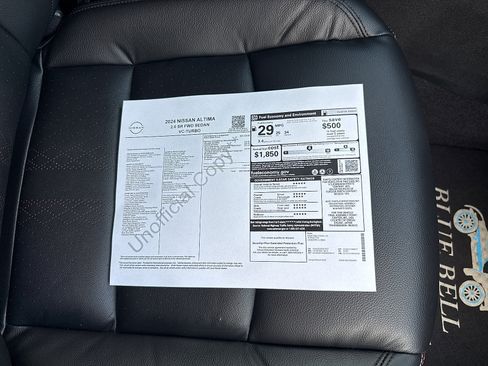 Used 2024 Nissan Altima 2.0 SR FWD image 63
