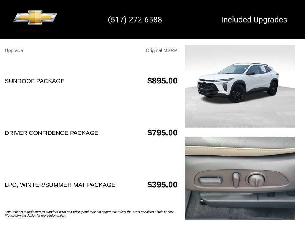 Used 2025 Chevrolet Trax ACTIV w/ Sunroof Package FWD image 15