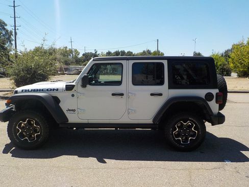 Used 2021 Jeep Wrangler Unlimited Rubicon 4xe w/ Steel Bumper Group AWD/4WD image 4