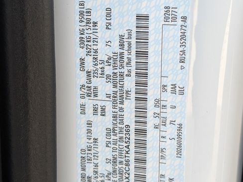 New 2026 Ford Transit 350 XL image 24