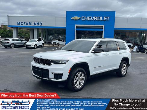 Used 2021 Jeep Grand Cherokee L Limited AWD/4WD image 1