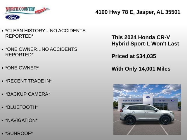 Used 2024 Honda CR-V Sport-L image 8