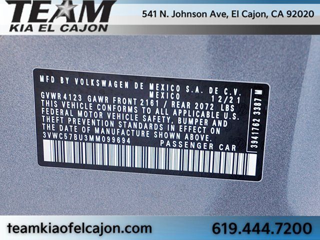 Used 2021 Volkswagen Jetta S FWD image 31