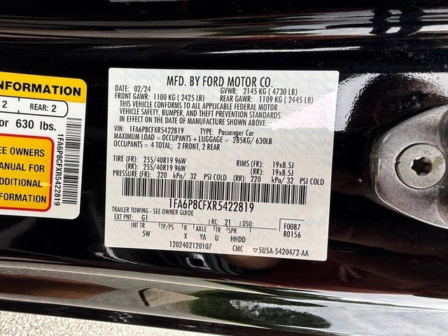 Used 2024 Ford Mustang GT Premium RWD image 28