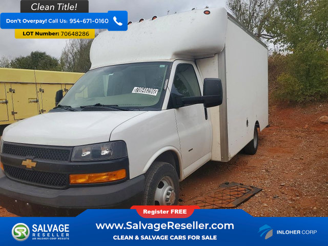 Used 2021 Chevrolet Express 3500 w/ Power Convenience Package RWD image 1