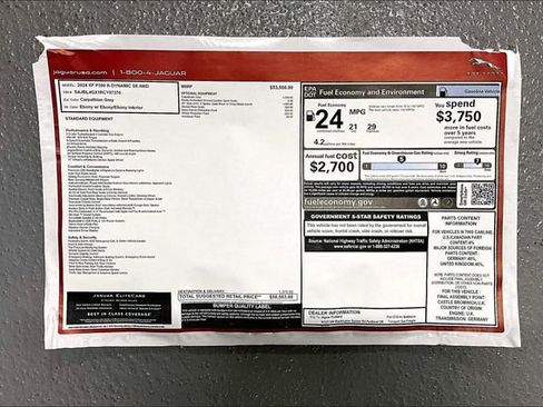 New 2024 Jaguar XF R-Dynamic SE image 12