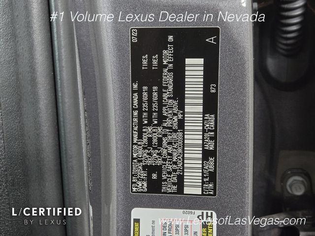 Certified 2024 Lexus NX 250 FWD image 31