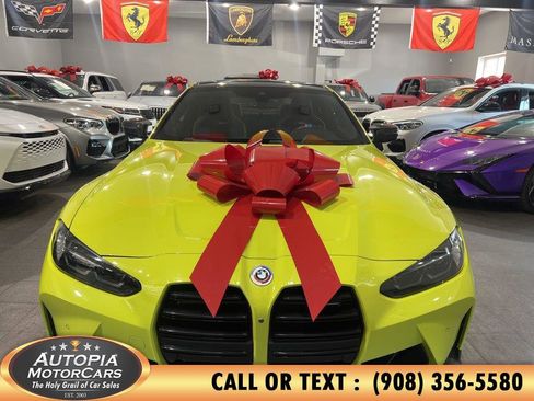 Used 2023 BMW M4 xDrive Competition w/ M Carbon Exterior Package AWD/4WD image 8
