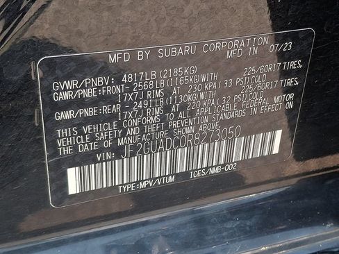 Used 2024 Subaru Crosstrek 2.0i Premium AWD/4WD image 27