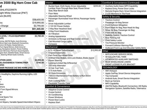 New 2026 RAM 3500 Big Horn AWD/4WD image 31