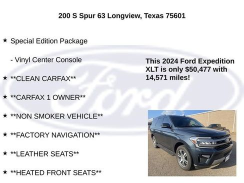 Used 2024 Ford Expedition XLT RWD image 20