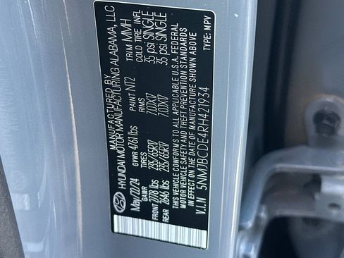 Used 2024 Hyundai Tucson SEL AWD/4WD image 28