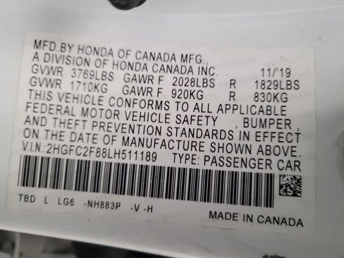 Used 2020 Honda Civic Sport image 33