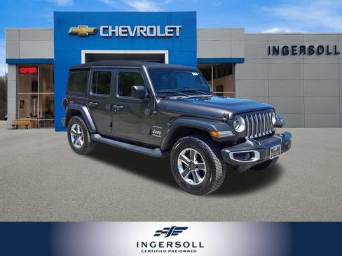 Used 2019 Jeep Wrangler Unlimited Sahara AWD/4WD image 1