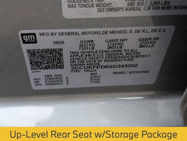 Used 2025 Chevrolet Silverado 1500 LT Trail Boss w/ Convenience Package II AWD/4WD image 31