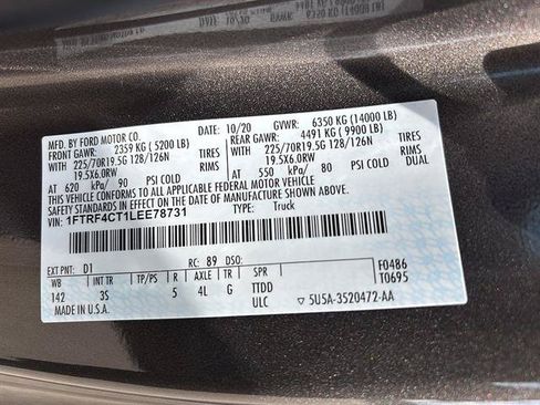 Certified 2020 Ford F450 XLT RWD image 18
